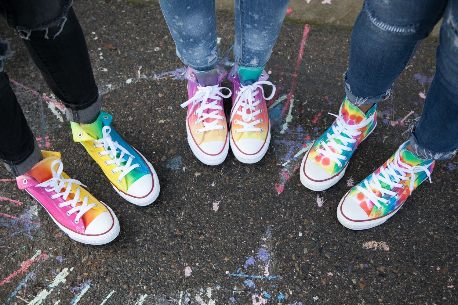 Tie-Dye Shoes