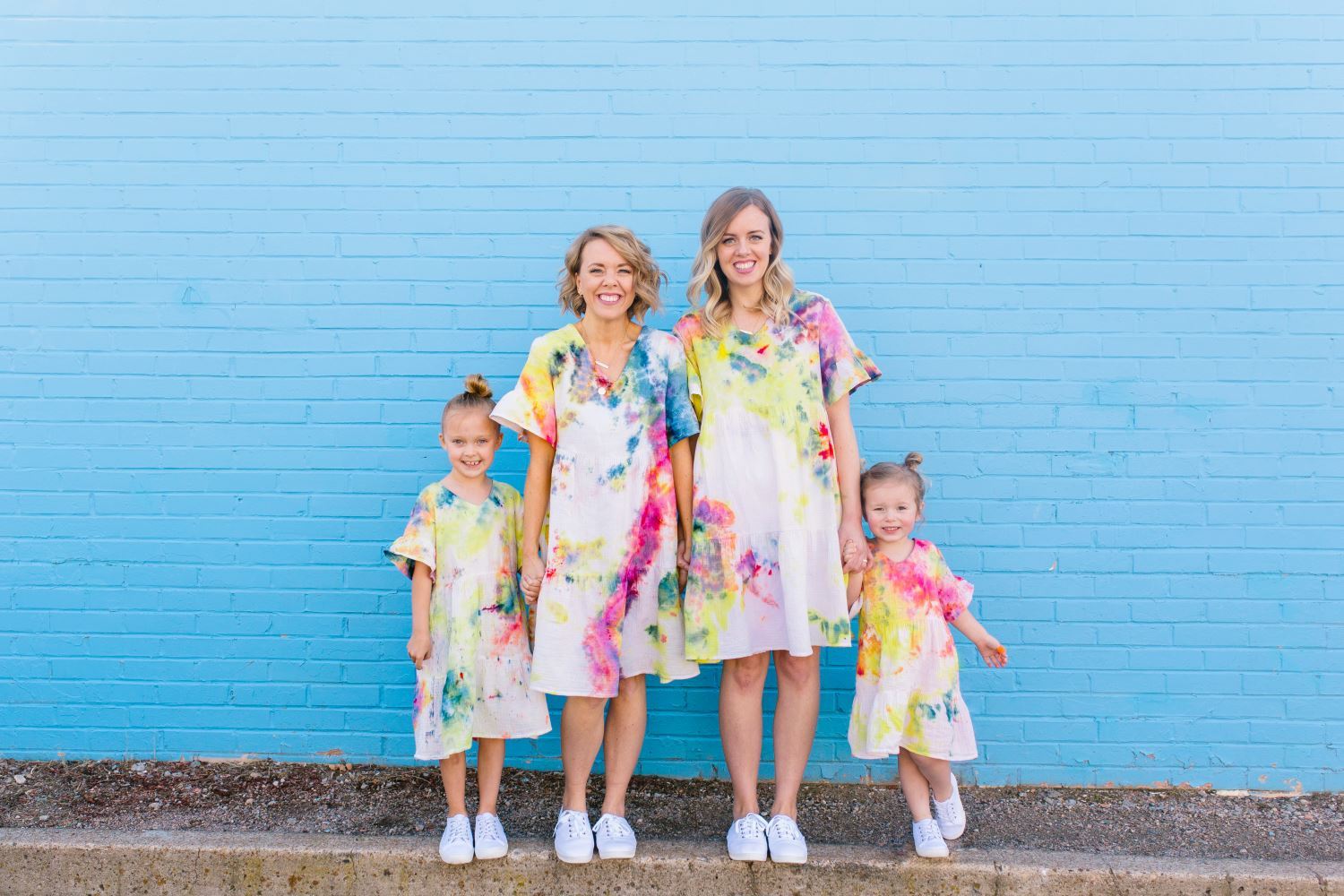 Mommy and Me Tie-Dye Dresses