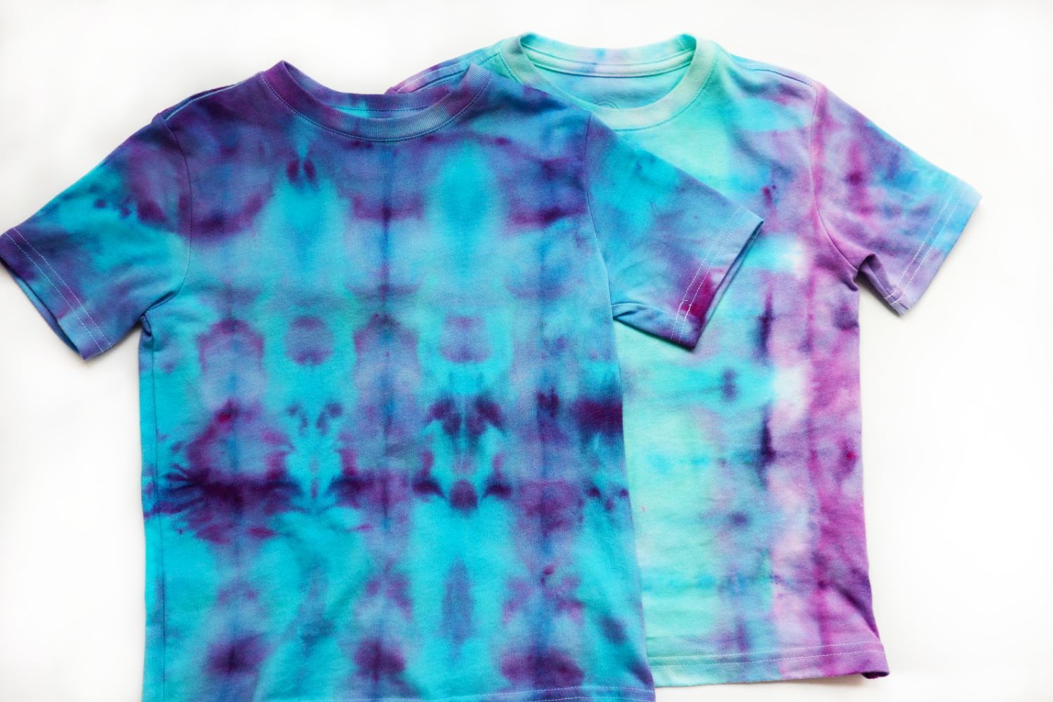 Accordion Ice Dye T-shirts