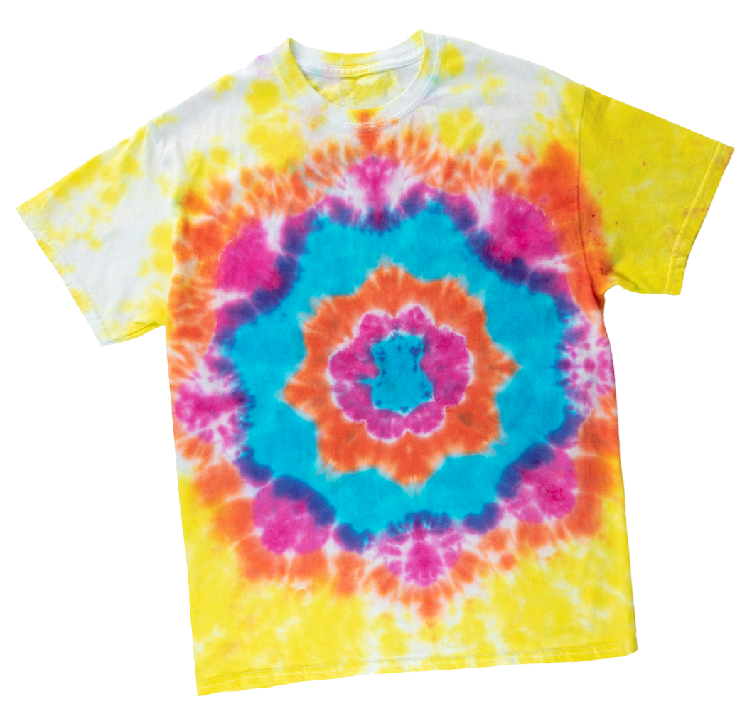 Picture of Mandala Tie-Dye Technique