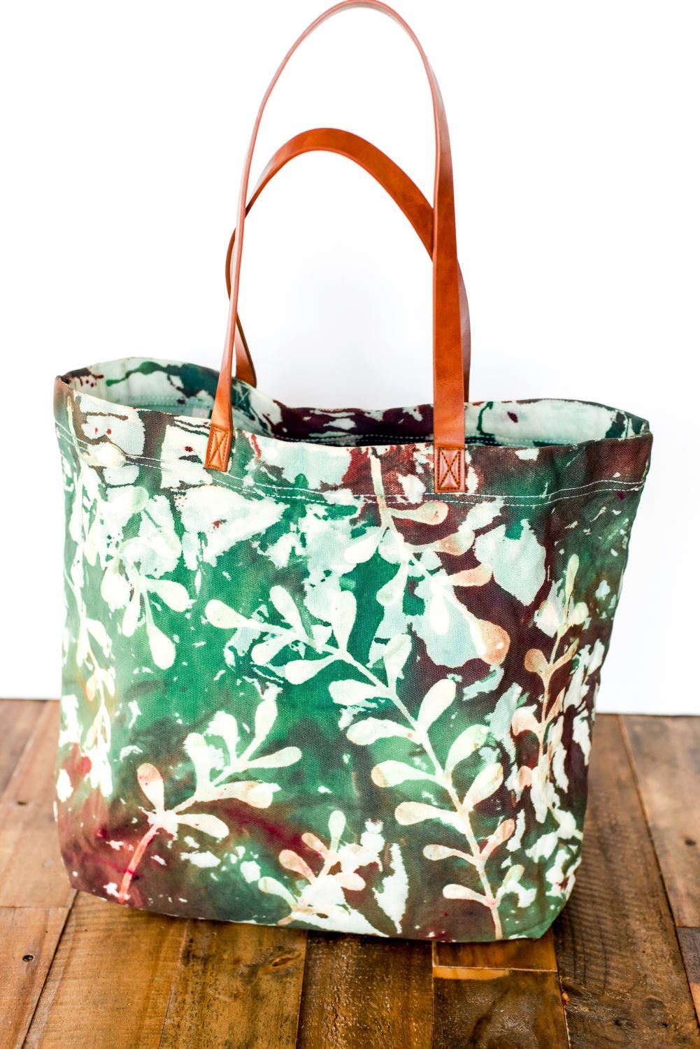 Resist Tie-Dye Tote