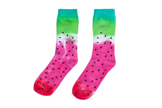 Picture of Tulip® Adult Crazy Socks Watermelon