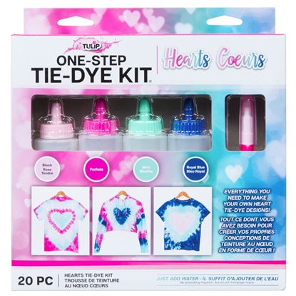 45524 Hearts Technique Tie Dye Kit front of box