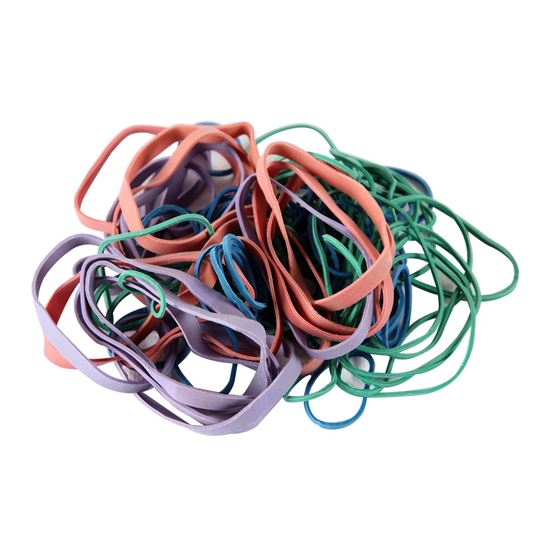 Tie Dye Your Summer Rubber Bands Assorted Size 100 Pack