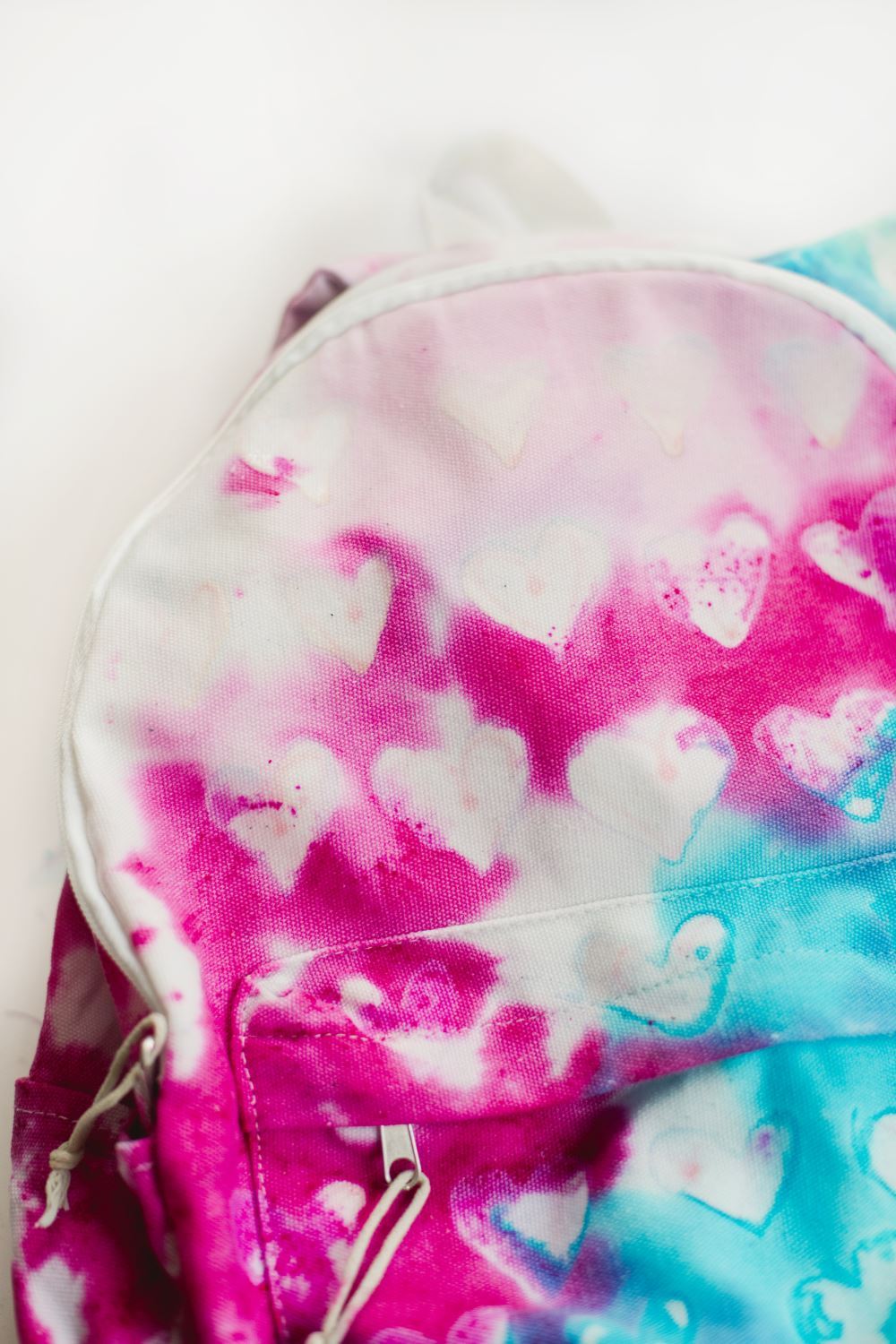 Tie Dye Name Pink Backpack Collection