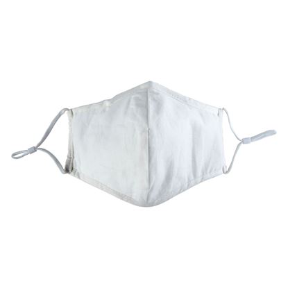 Picture of White Cotton Face Mask