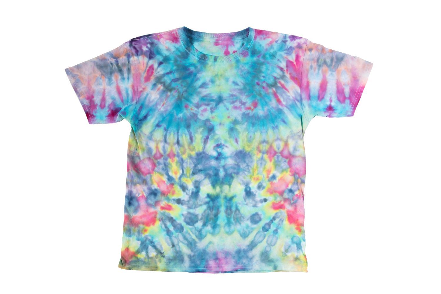 Kaleidoscope ice dye shirt