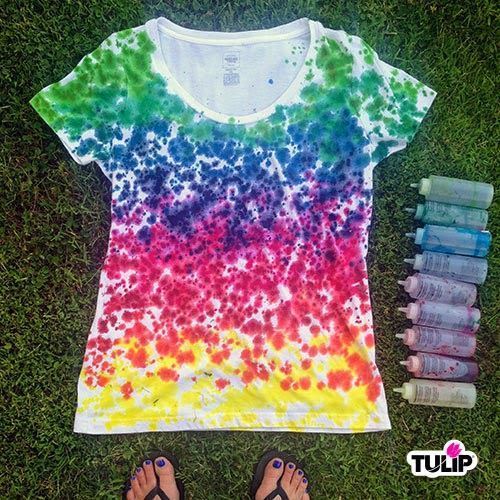 Project 6: Rainbow Drip Dye