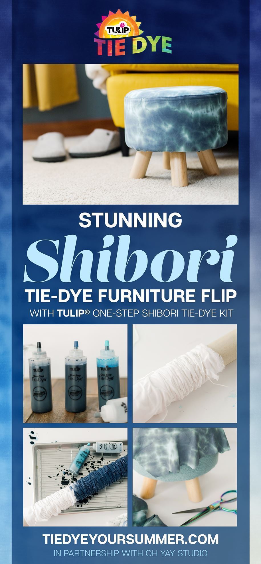 Tulip® One-Step Shibori Tie-Dye Kit®