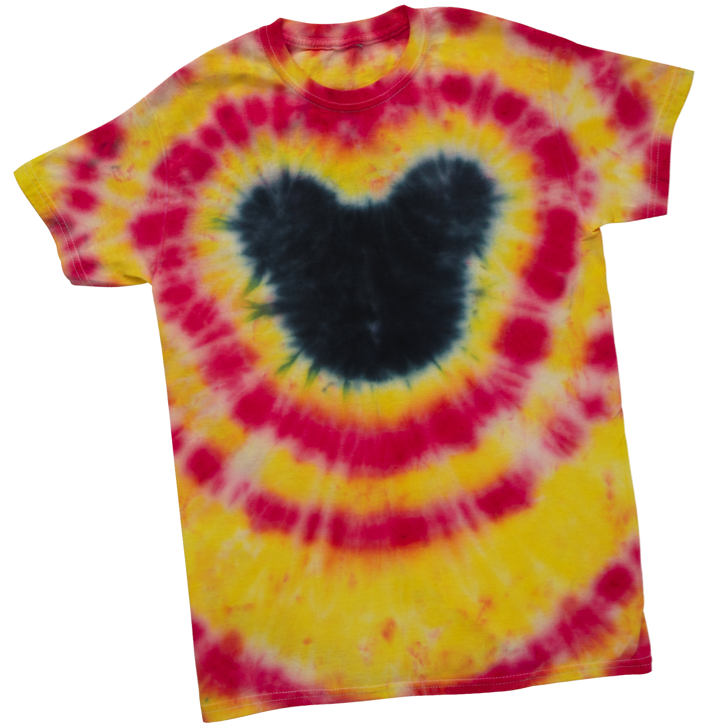 Picture of Mickey Mouse Tie-Dye Technique