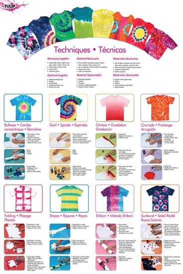 Ultimate 5-Color Tie-Dye Kit Project Guide