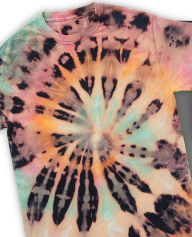 How to Reverse Tie-Dye a T-Shirt Using Bleach and Rubberbands