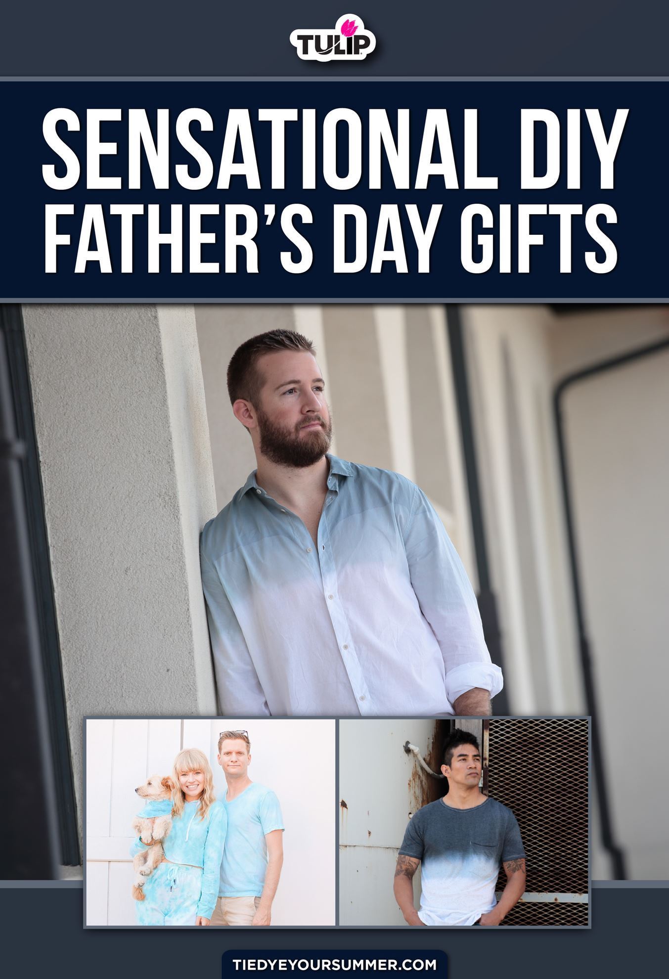 6 Sensational DIY Father’s Day Gifts with Tie Dye