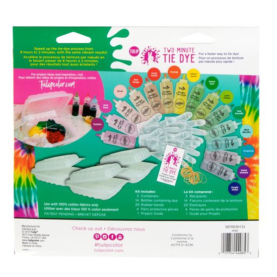 Picture of 44085 Two-Minute Tie Dye Extra-Large Kit