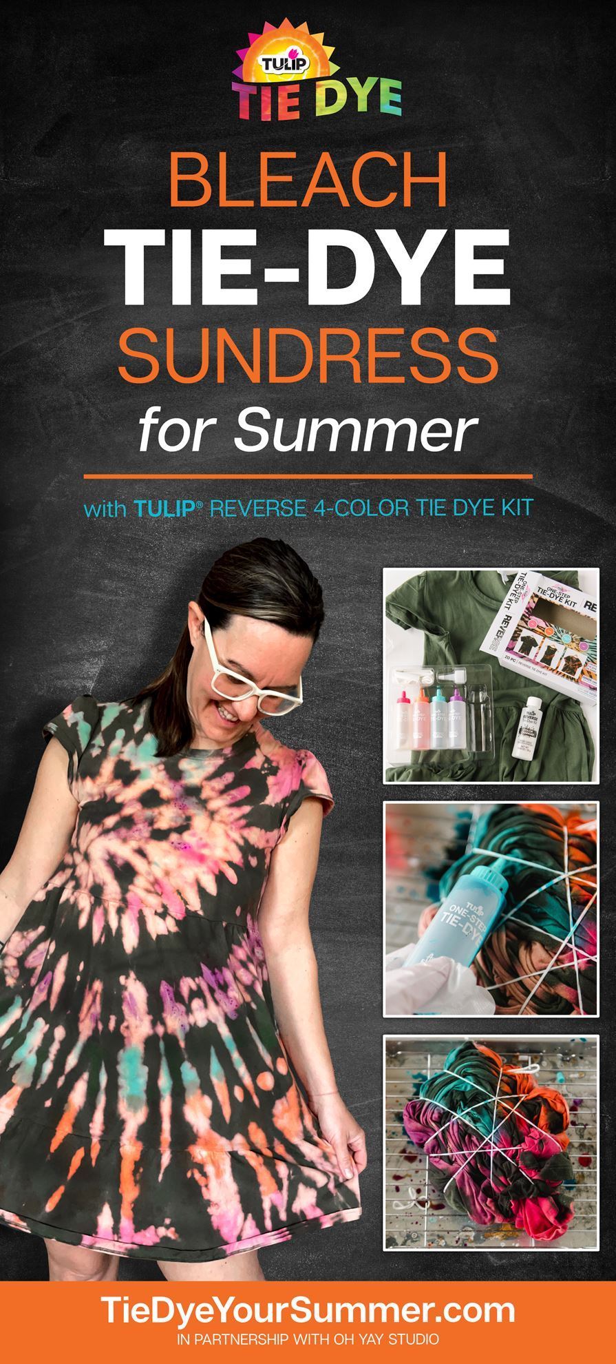 How to Bleach Tie-Dye a Sundress This Summer
