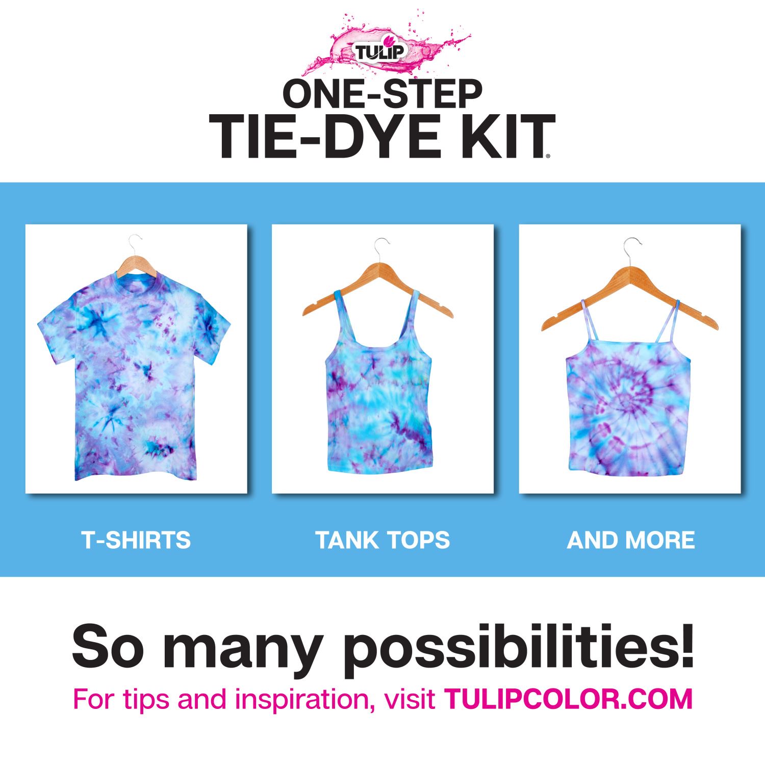 Tulip® OneStep Ice TieDye Kit Tie Dye Your Summer
