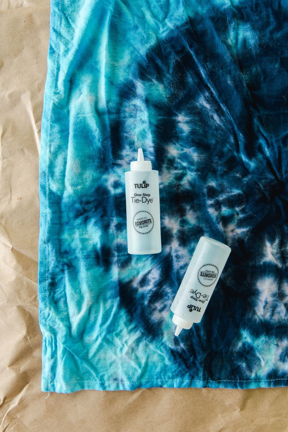 Reveal your shibori tie dye 