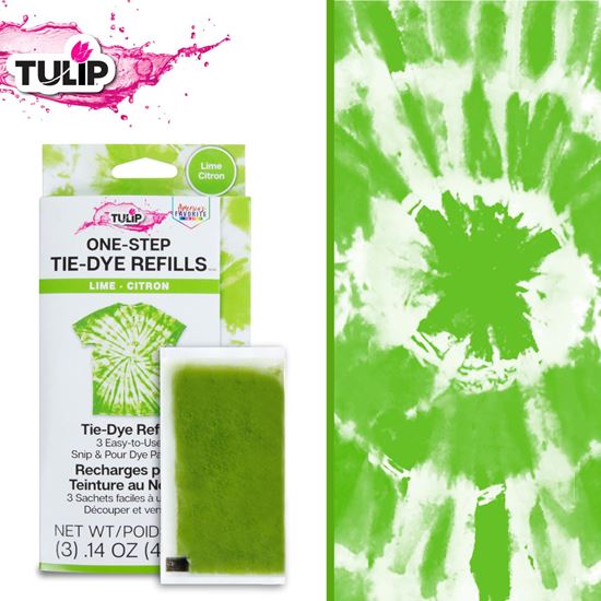 Picture of 47319 One-Step Tie-Dye Refills Lime Green