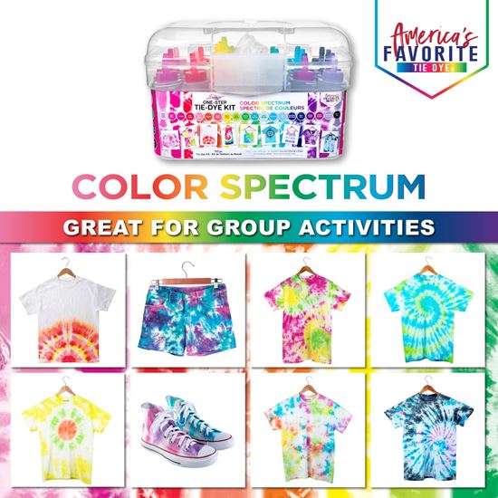 Picture of 45546 Color Spectrum One-Step Tie-Dye Tub Kit
