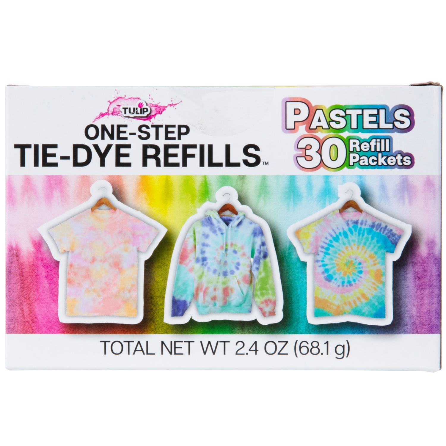 Tulip TieDye Refills Pastels 30 Pack Tie Dye Your Summer
