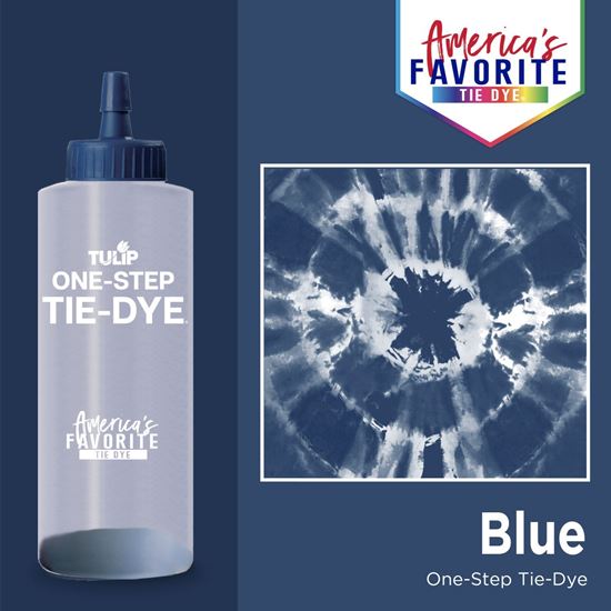 Tulip® One-Step Tie Dye Mini Kit Patriot - blue bottle swatch