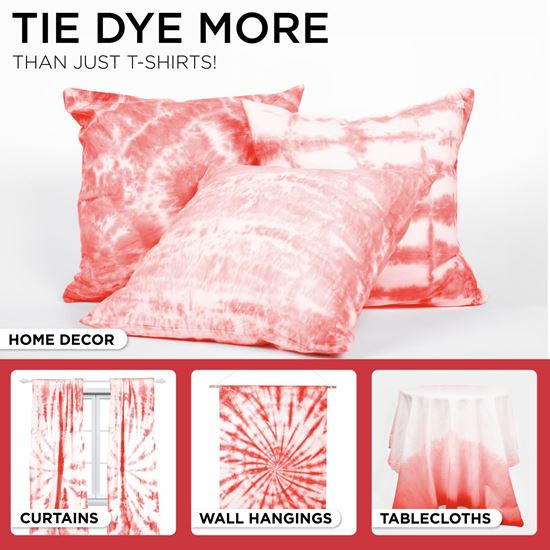 Tie dye project example - Pillow