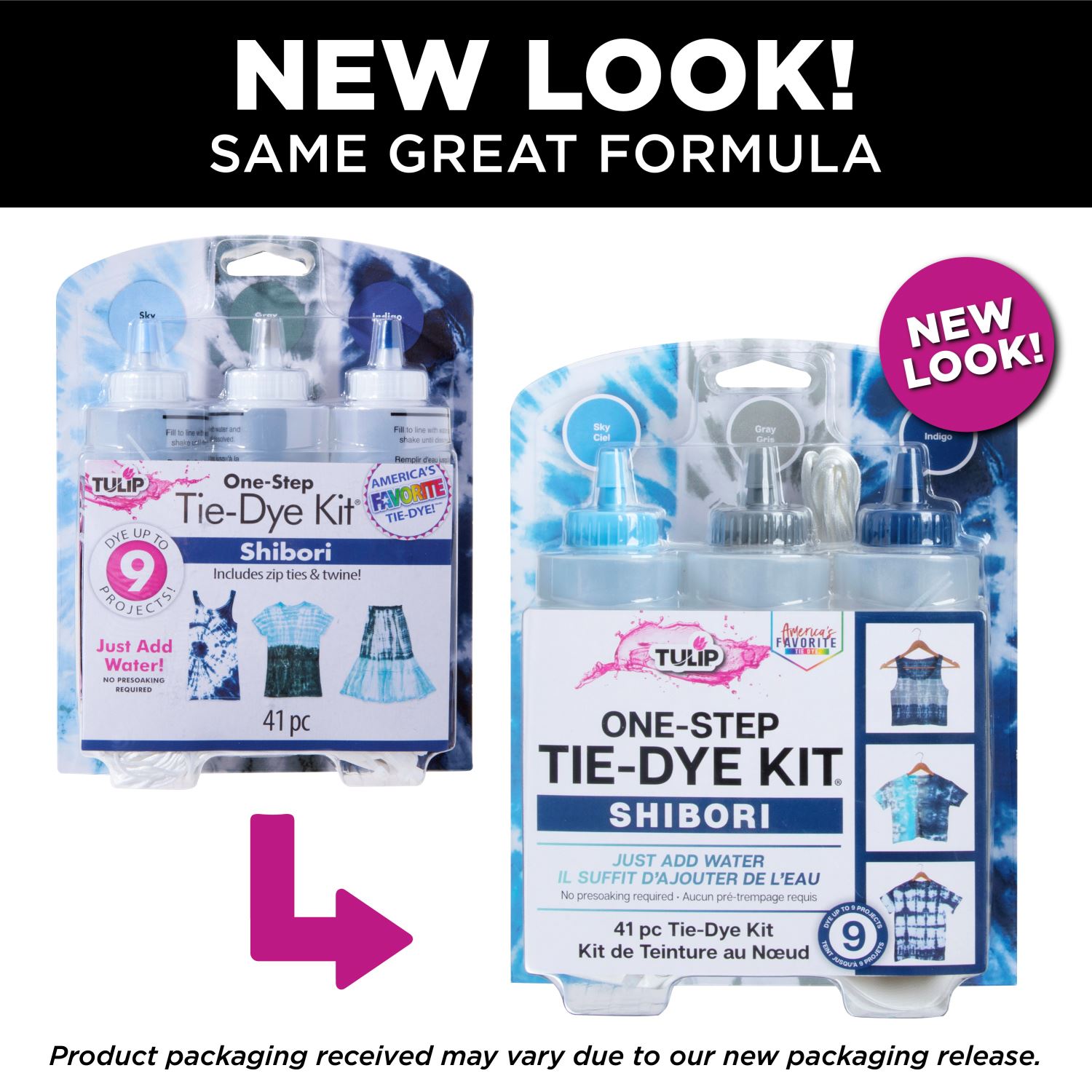 Tulip Shibori 3Color TieDye Kit Tie Dye Your Summer