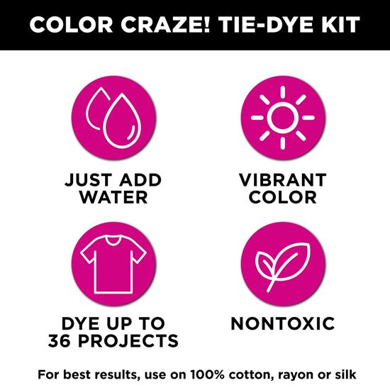 Picture of 46945 Tulip Color Craze! 12-Color Tie-Dye Kit