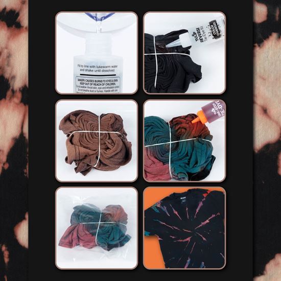 Picture of 47100                               REVERSE TIE DYE TECHNIQUE KIT                     