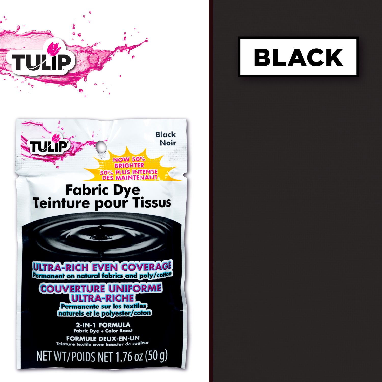 Tulip Permanent Fabric Dye Black Tie Dye Your Summer