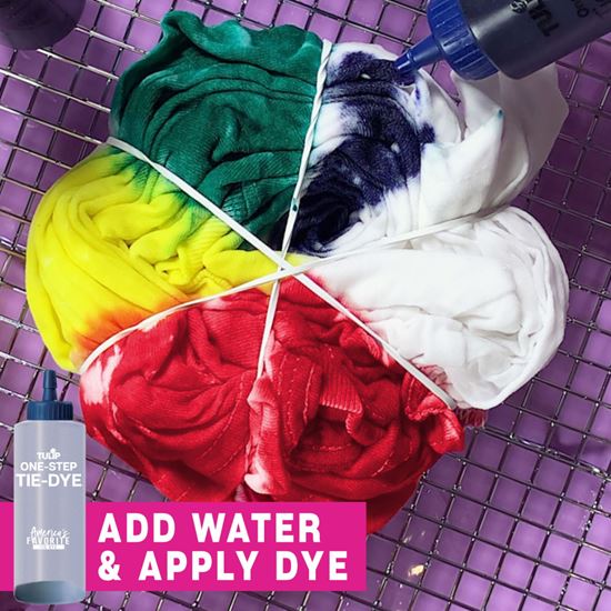 Picture of 39742 Tulip Road Trip Rainbow 5-Color Tie-Dye Kit