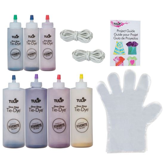 Picture of 39742 Tulip Road Trip Rainbow 5-Color Tie-Dye Kit