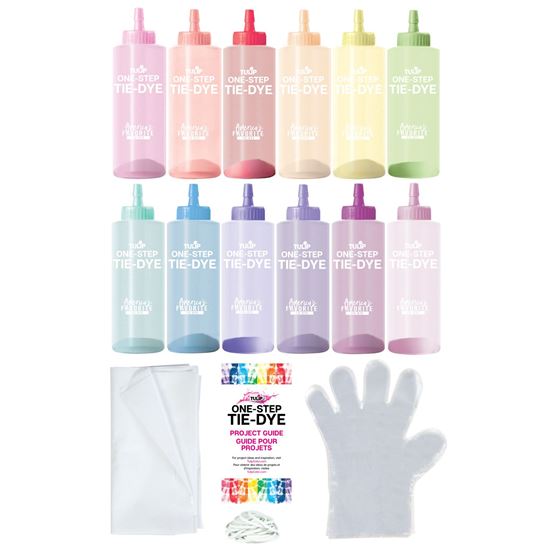 Picture of 47894                               TULIP 12 COLOR TIE DYE KIT - PASTEL               