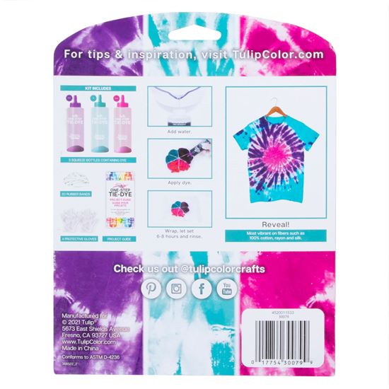 Picture of 30079 Paradise Punch 3-Color Tie-Dye Kit