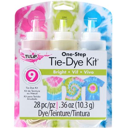 Bright 3-Color Tie-Dye Kit