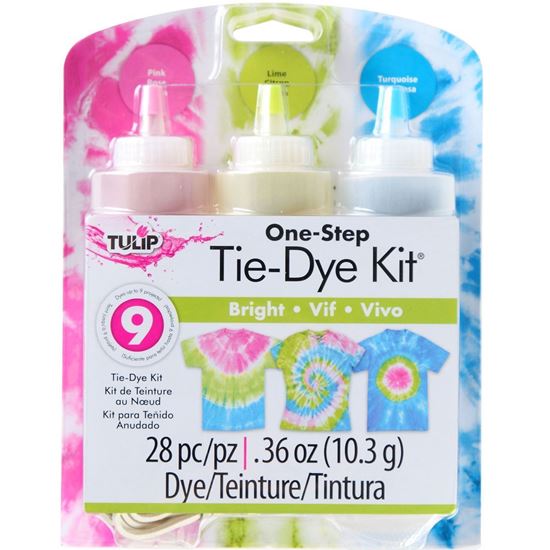 Bright 3-Color Tie-Dye Kit