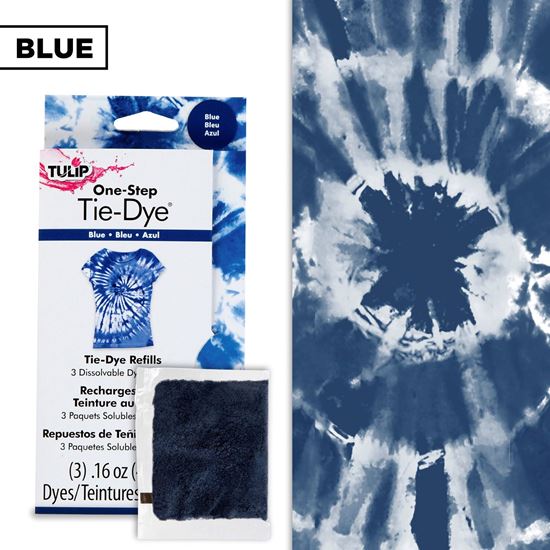Picture of 29034 One-Step Tie-Dye Refills Blue