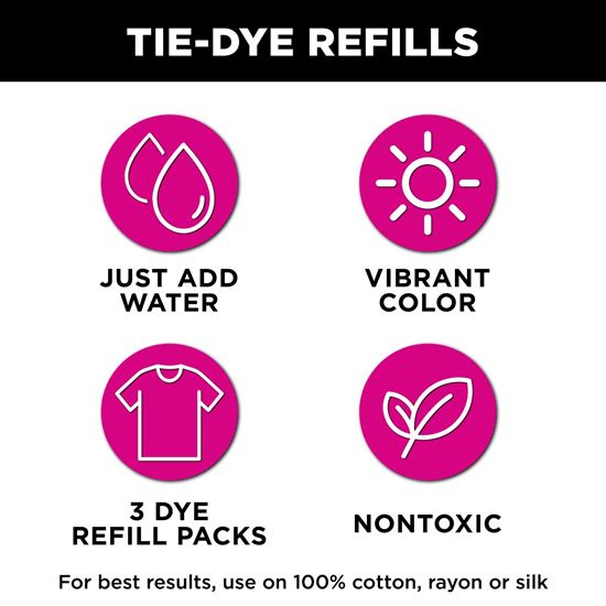 Picture of 29034 One-Step Tie-Dye Refills Blue