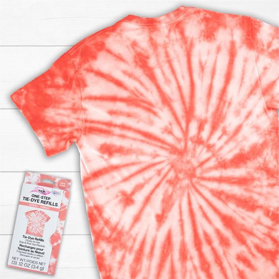 Picture of 47327 One-Step Tie-Dye Refills Coral