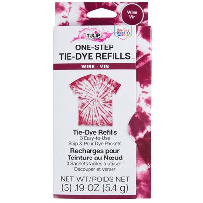 Picture of 47333 One-Step Tie-Dye Refills Wine
