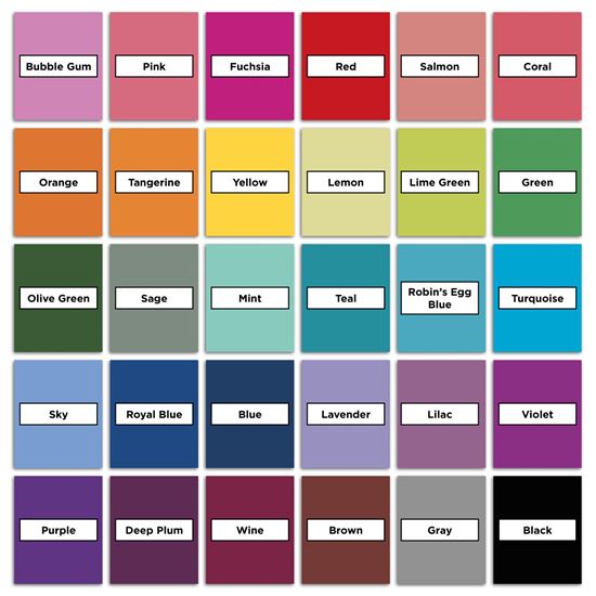 Picture of 47747 One-Step Tie-Dye Refills Color Wheel 30 Pack