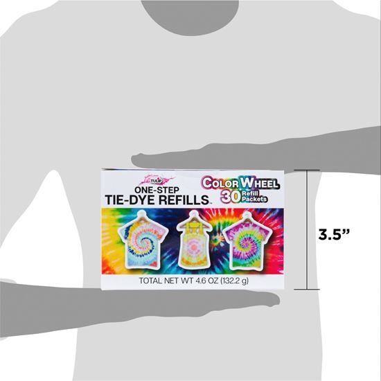 Picture of 47747 One-Step Tie-Dye Refills Color Wheel 30 Pack