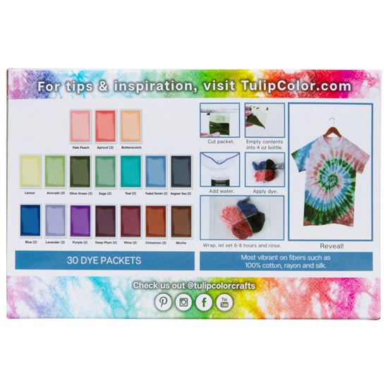 Picture of 47749 One-Step Tie-Dye Refills  Nature 30 Pack
