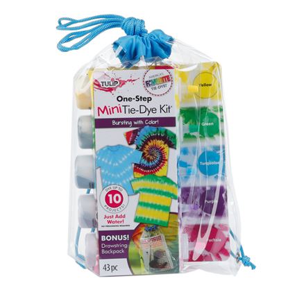Picture of 34930 Drawstring Bag Mini Tie-Dye Kit