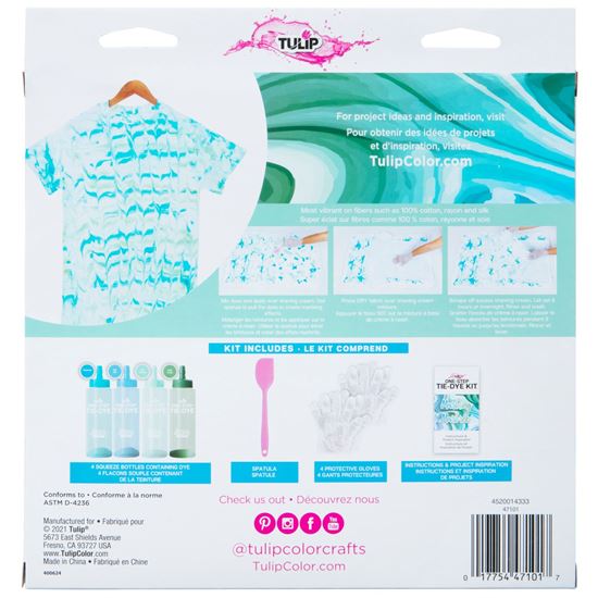 Picture of 47101                               MARBLE TIE DYE TECHNIQUE KIT                      