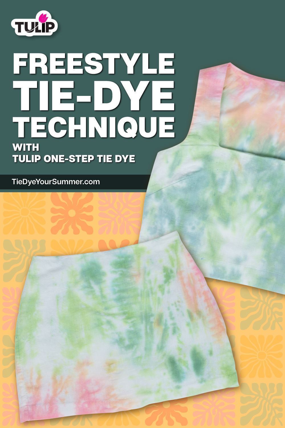 Freestyle Tie-Dye Technique