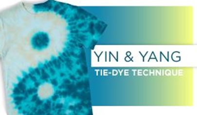 Yin Yang Tie-Dye Technique