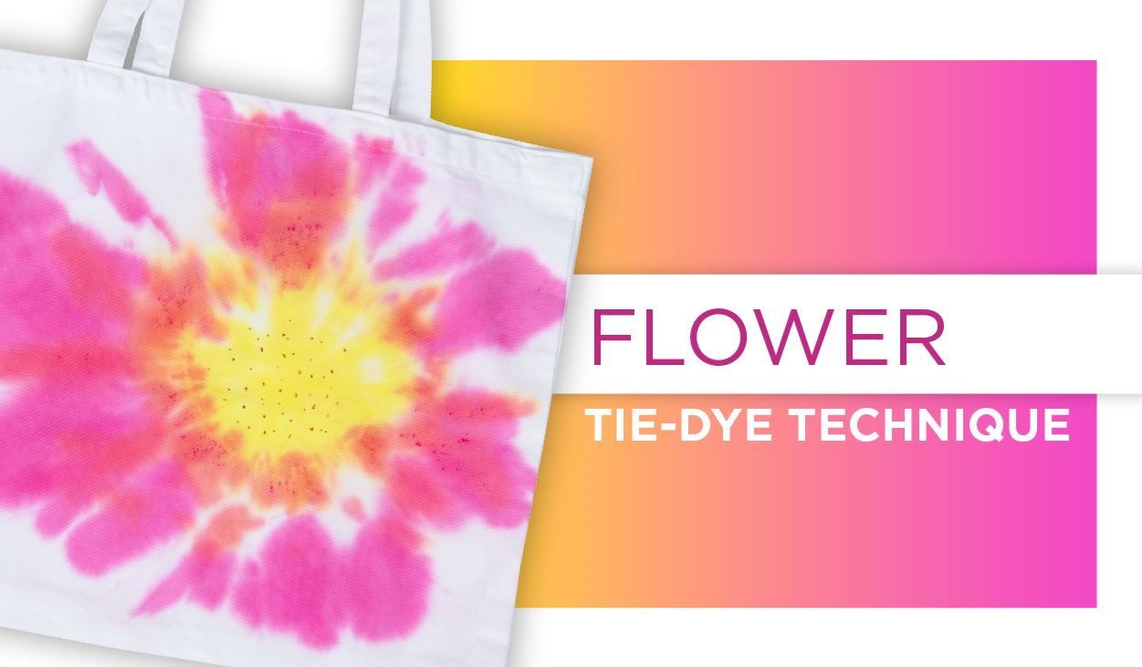 Flower Tie-Dye Technique | Tie Dye Your Summer